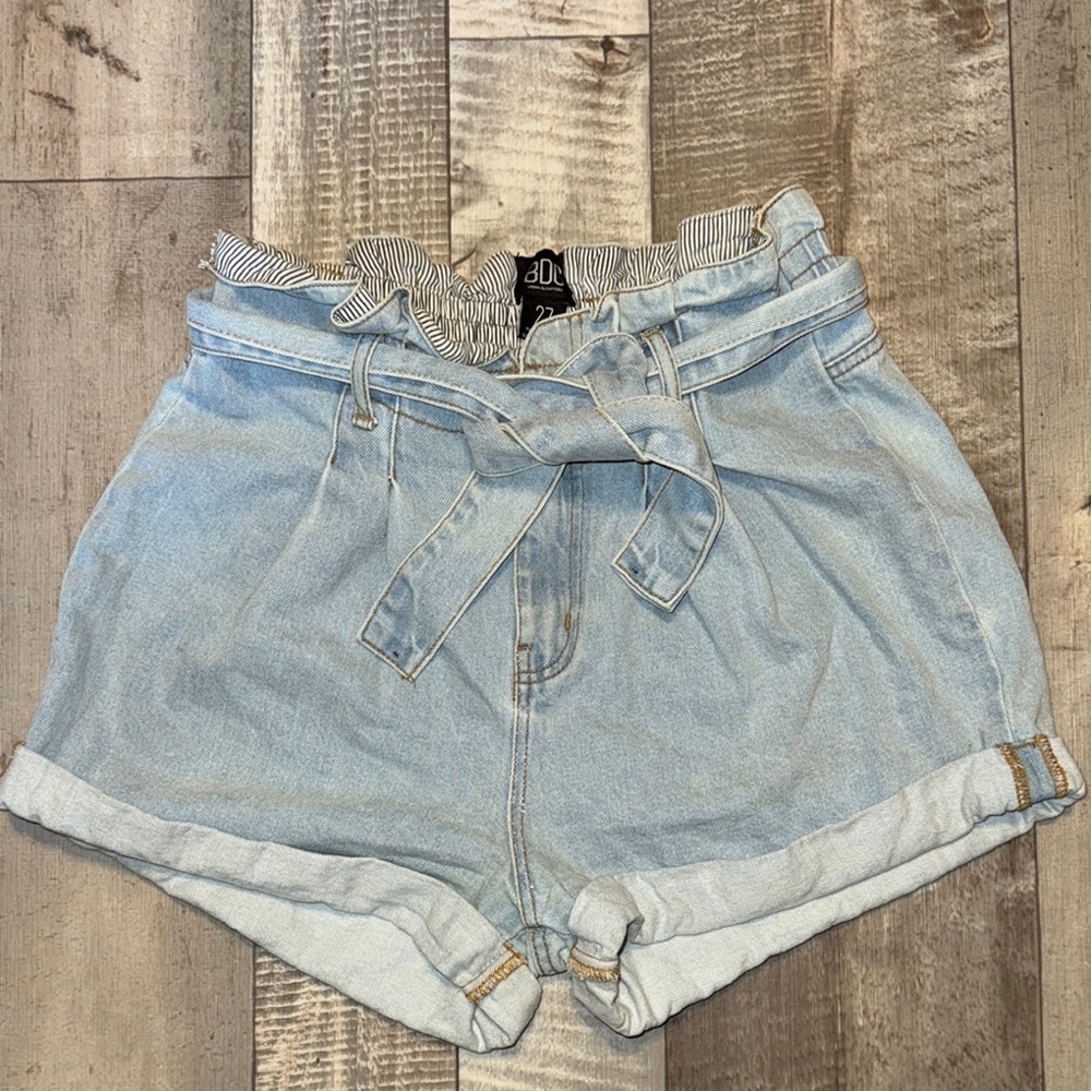 BDG High Waist Blue Denim Shorts-size 27